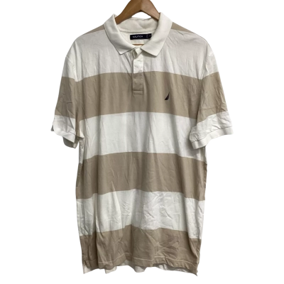 Nautica Mens  Size XL Polo Shirt VGUC