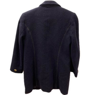 Perri Cutten Womens Jacket Size S Navy Blue 