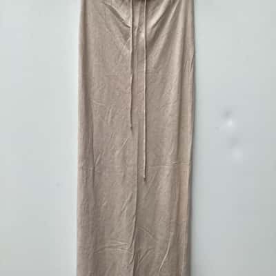 Ghanda Womens  Size XS Maxi Skirt Natural 