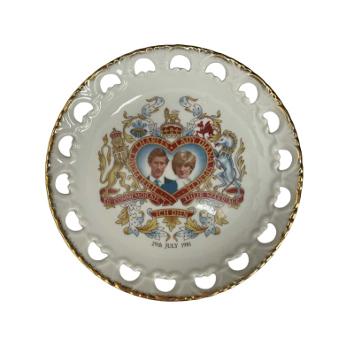 Charles & Di - Their marriage plate