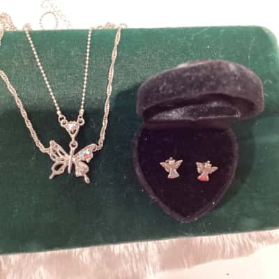  Womens Earrings / Necklace Other / Silver 