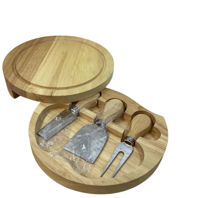 Swivel Cheese Board with 3 Cheese Tools