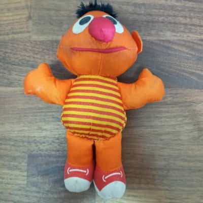 Vintage Ernie Sesame Street Plush