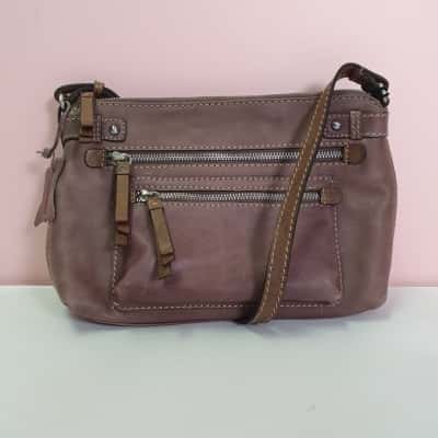 Colorado Women's Leather Crossbody Bag Brown - New With Tags