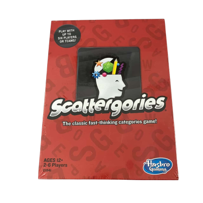 Scattergories - classic fast-thinking categories game by Hasbro Gaming