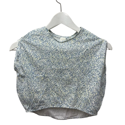 COS Kids sleeveless shirt Size 4 Blue / White 