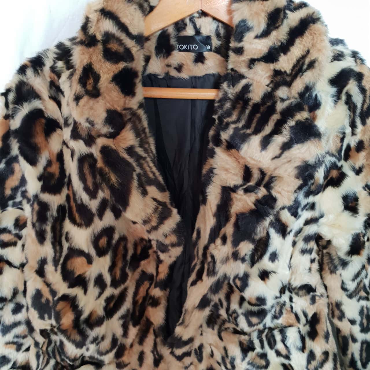 tokito faux fur jacket