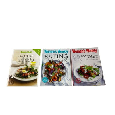 3x The Australian Women’s Weekly 2 day diet,eating well,simple salad