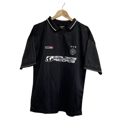 Mens Half Half Worldwide records jersey top