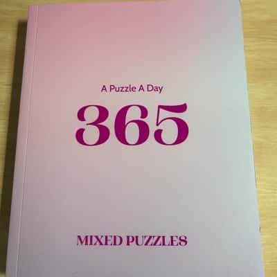 A Puzzle a day, 365 mixed  Puzzles 