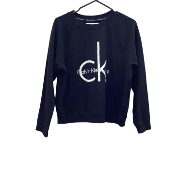 Calvin Klein Womens Size L Black Crew Neck Jumper 