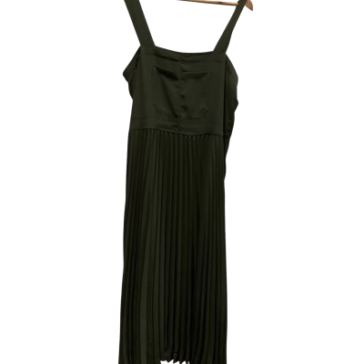 Uniqlo Womens  Size S Olive dress RRP $99.90