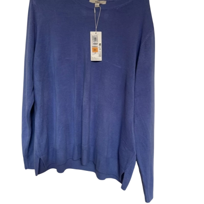 M&S Womens Blue Jumper Size 24
