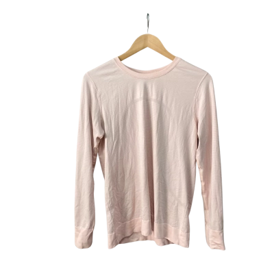 Lululemon Womens  Size L / M Long Sleeve Top Peach 