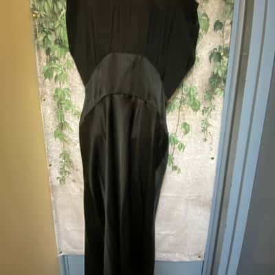 Sass & Bide Womens  Size 12 Black Silk Shadow Dance Dress 