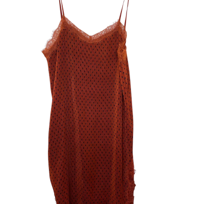 Free People Womens  Size 8 Black  / Polka Dot / Red 