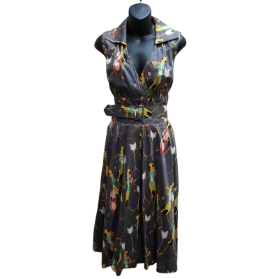RETROSPEC'D Clothing Size 16 Sleeveless Dress With Belt