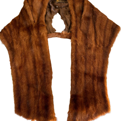 Women’s Vintage A Cornelius Original Sydney Mink Fur Stole (b11)