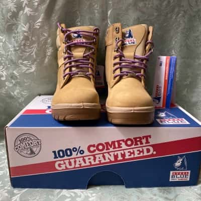 Steel Blue Womens  Size 8.5 Boots Brown 