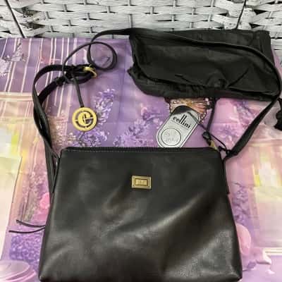 Cellini Womens Cross Body Bag Black  