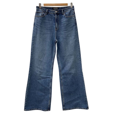 Country Road High Rise Wide Leg Jeans Size 10