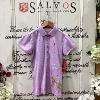 Thomas Cook Brand! BNWT PASTEL PURPLE POLKA DOT POLO SHIRT! Kids  Size 8 Tops & T-shirts Purple 
