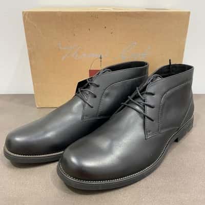 Thomas Cook Mens Ankle Boots Size 11 Black  