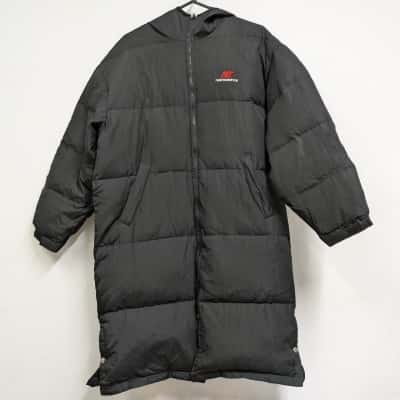 New Balance Mens Winter Coat Black Size L