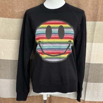 Fruit Of The Loom Womens  Size S Jumper Black  