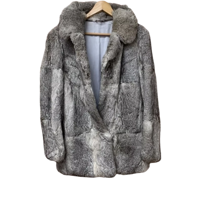 Stephen Dattner Womens Size 10 Fur Coat 