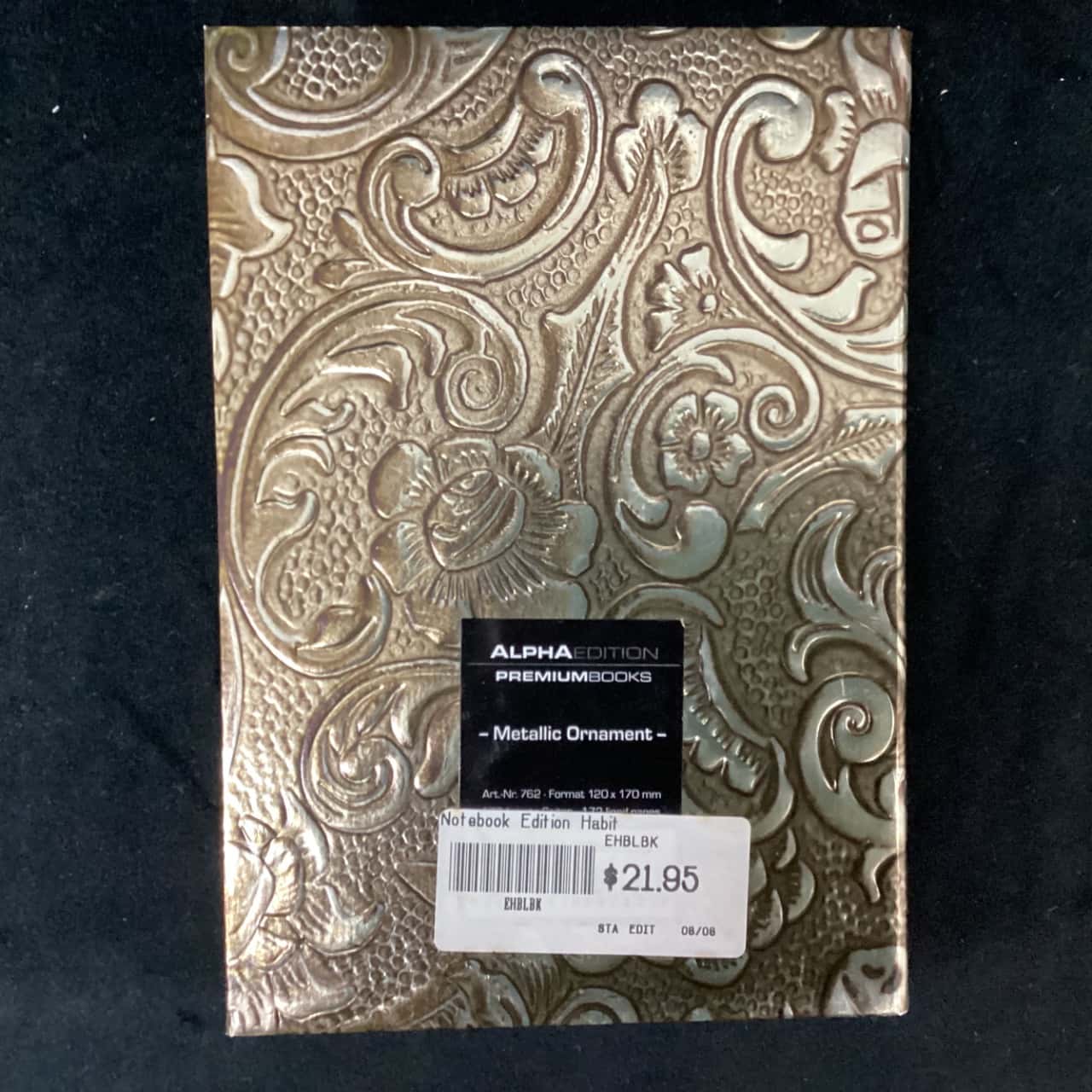 Alpha Editions Gold Notebook(s)