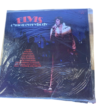 Elvis C’mon everybody Record 