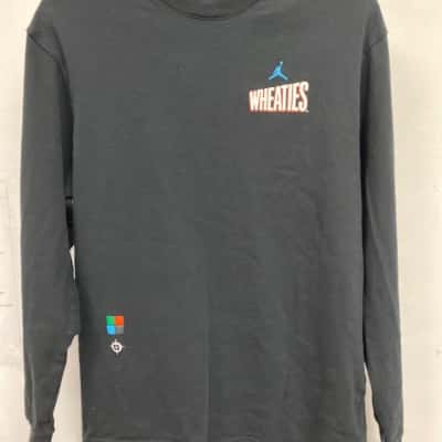 Michael Jordan wheeties Mens  Size S Sweater Black  