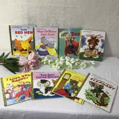 Assorted Little Golden Books Set of 8