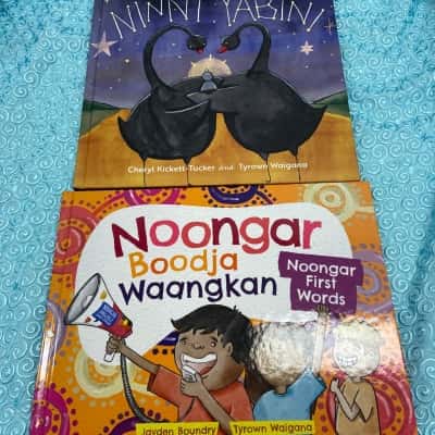 Ninni Yabini and Noongar Boodja Waangkan books x2