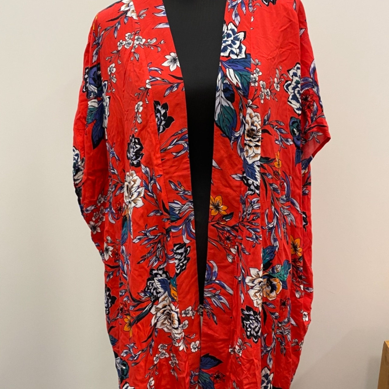 black kimono style jacket