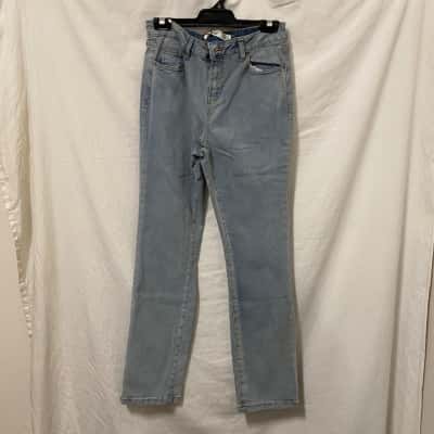 Ezibuy Womens  Size 10 Straight Leg Jeans Blue 