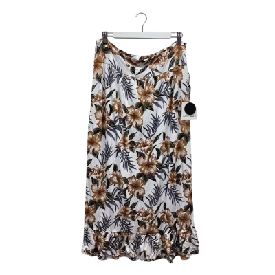 Lou Lou Australia XXL Beautiful Bamboo Floral Maxi Skirt BNWT