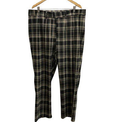 Something 4 Olivia Womens  Size 18 Estelle Check Ponte Pants