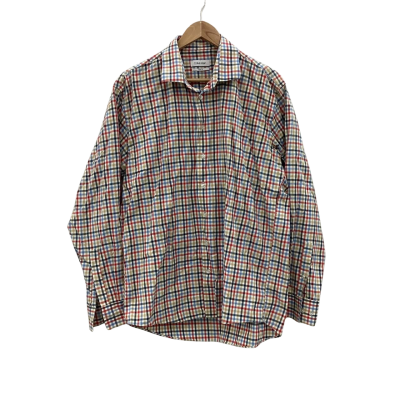Calvin Klein Mens  Size 43 Checked Shirt 