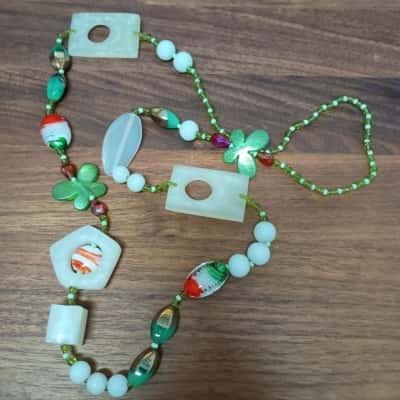 Glass/Resin/Beaded Nacklace