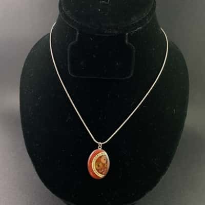 925 Clockwork Pendant with Industrial Design Necklace 