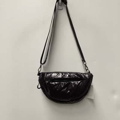 NEW - D-Luxe Half Moon Cross Body Bag Black