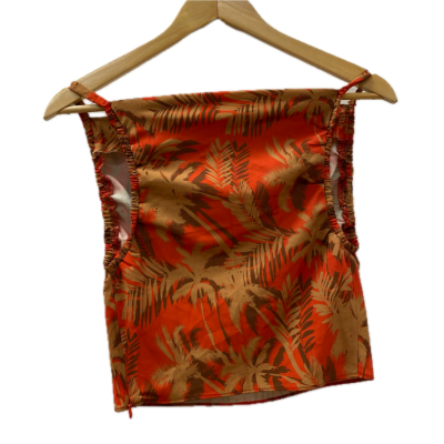 Bec & Bridge Womens Top and Skirt  Size 8 Burnt Orange / Floral 