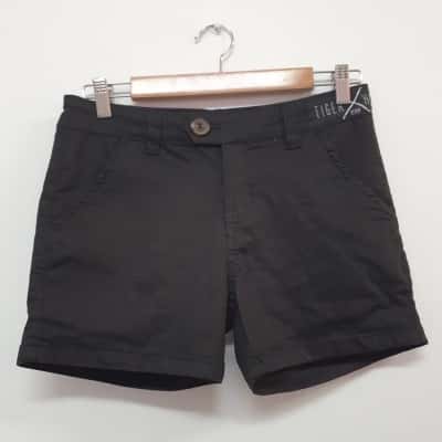Tiger Horse Men's Size 32 Black Cotton Shorts - New With Tags 