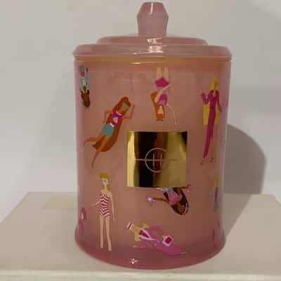 GLASSHOUSE BARBIE CANDLE - New Without Tags | Salvos Stores