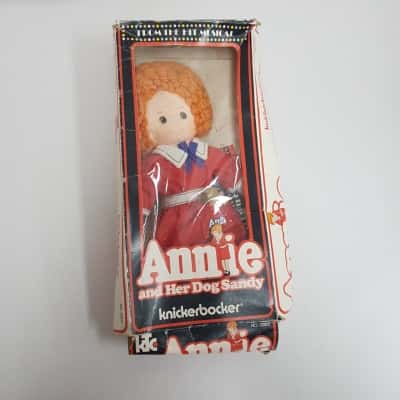 Annie and her dog Sandy doll