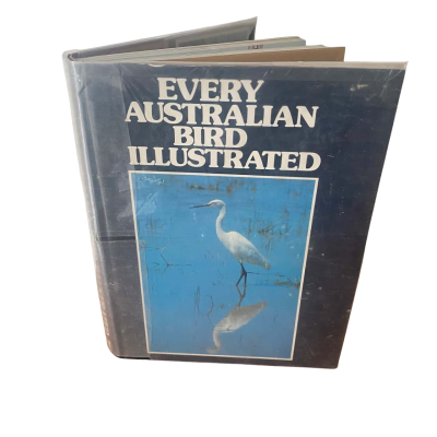 Every Australian Bird Illustrated Hardcover Photography Nature Wildlife Book Hardcover 