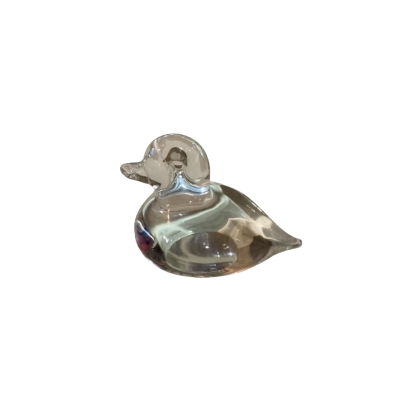 Wedgwood Glass Duck 
