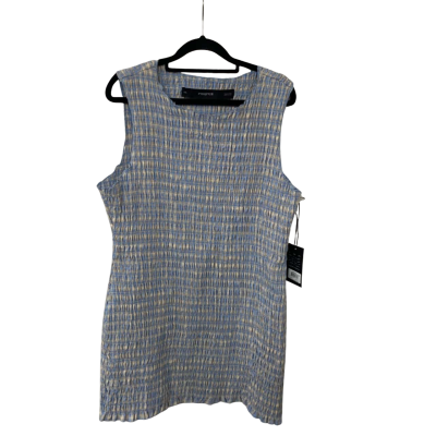 Insight Womens  Size XXL Casual Dress Beige / Blue 